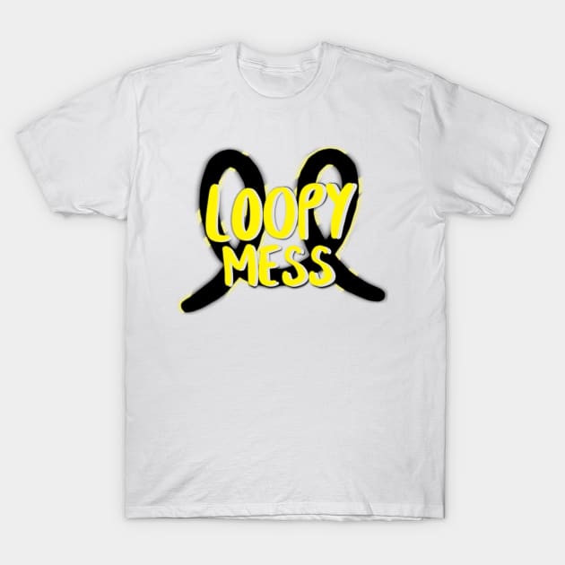 Loopy mess T-Shirt by #Mahkotaemas